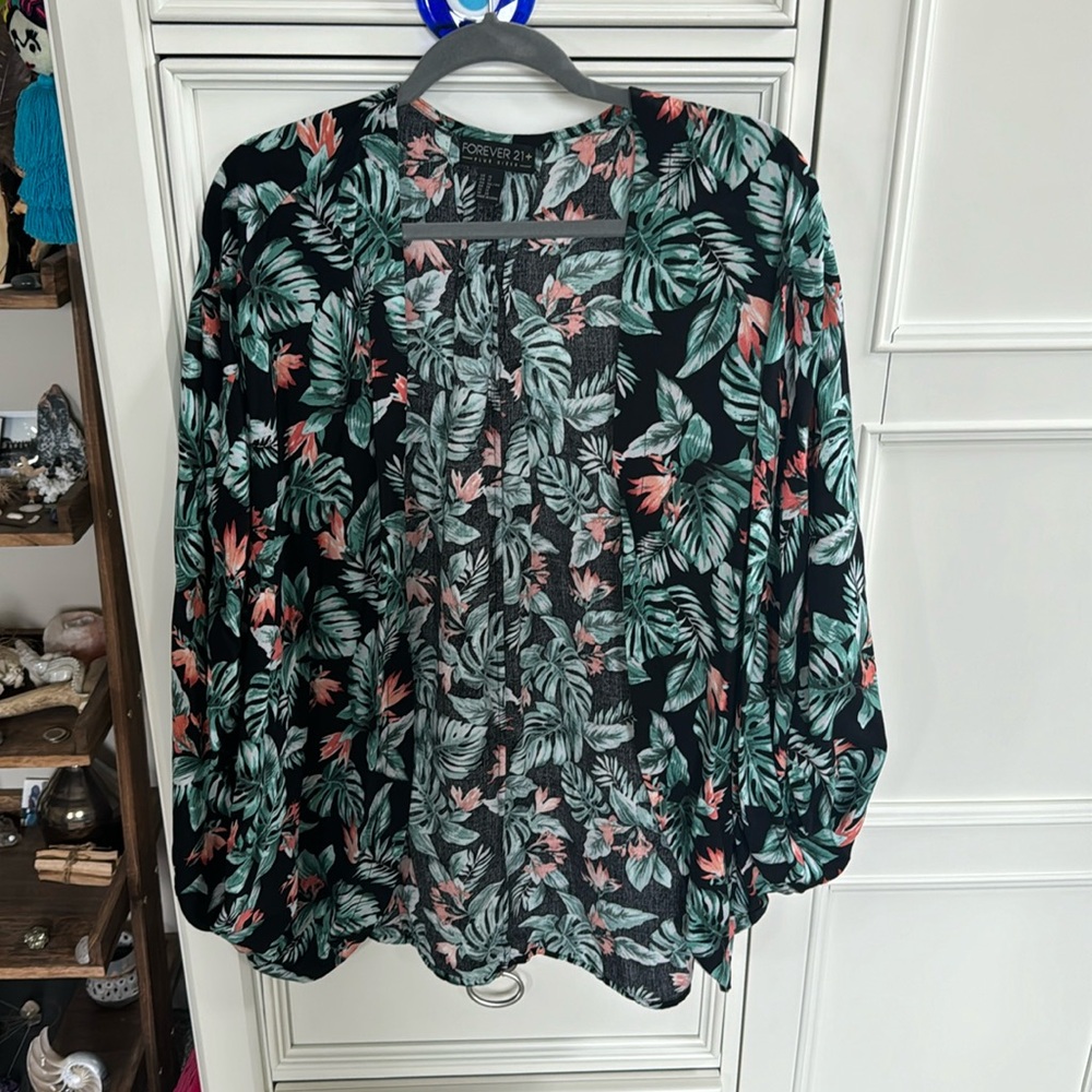 Monstera kimono